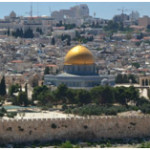 Temple Mount from the Mount of Olives